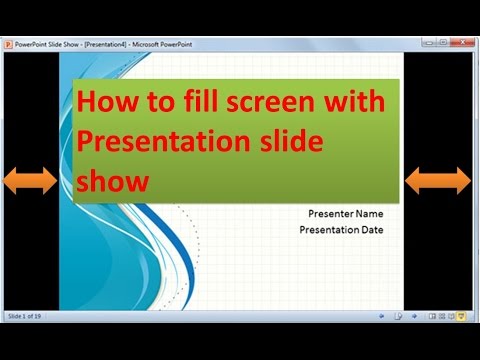 How To Show Full Slide In Powerpoint?