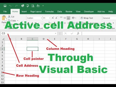 How to Make a Cell Active in Excel?