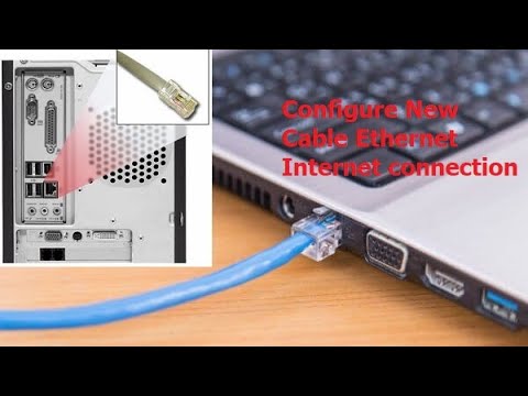 How to Connect Ethernet Cable to Laptop Windows 10?