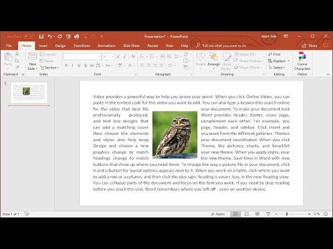 How To Wrap Text Around A Picture In Powerpoint?