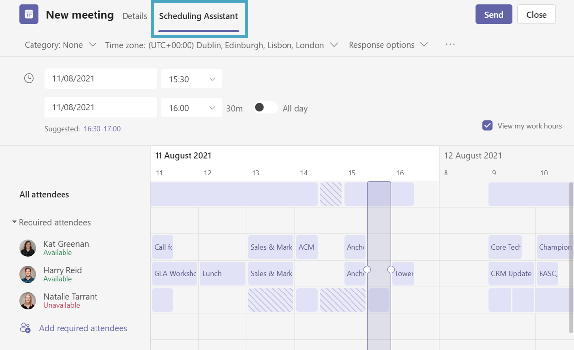 How Do I View Someone Elses Calendar In Microsoft Teams?