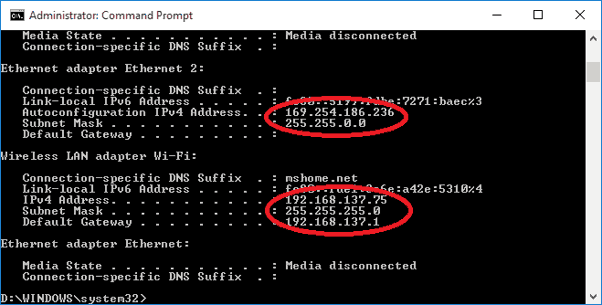 How to Find Ip Address Windows 10 Using Command Prompt?