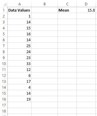 How to Calculate Mean Absolute Deviation in Excel?