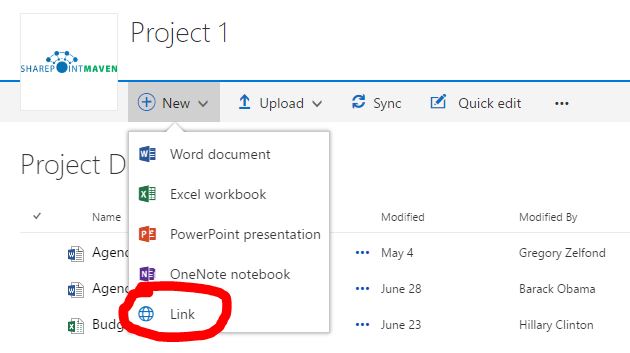 How To Make A Sharepoint Link?