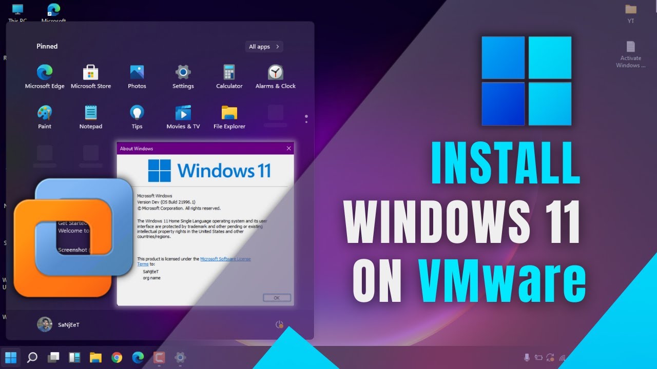 How to Install Windows 11 on Vmware?