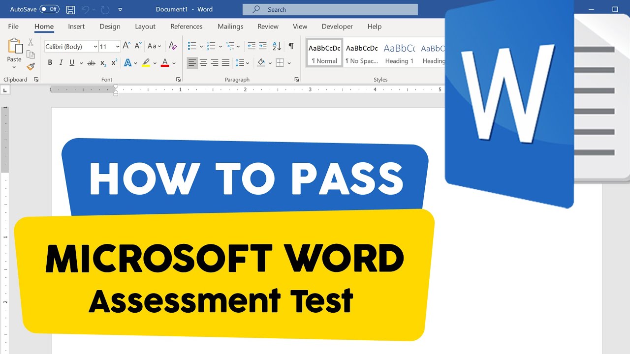 How to Pass Microsoft Word Test?