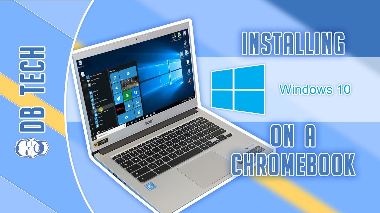 How to Install Windows 10 on Chromebook Without Usb?
