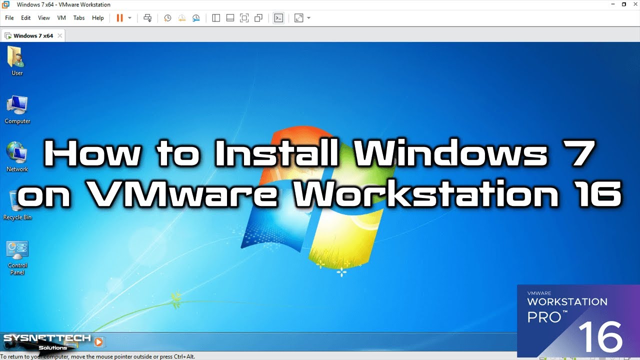 How to Use Vmware in Windows 7?