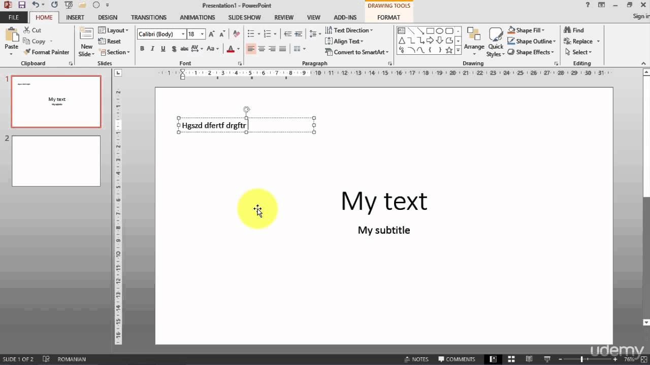 How To Edit Text In Powerpoint?