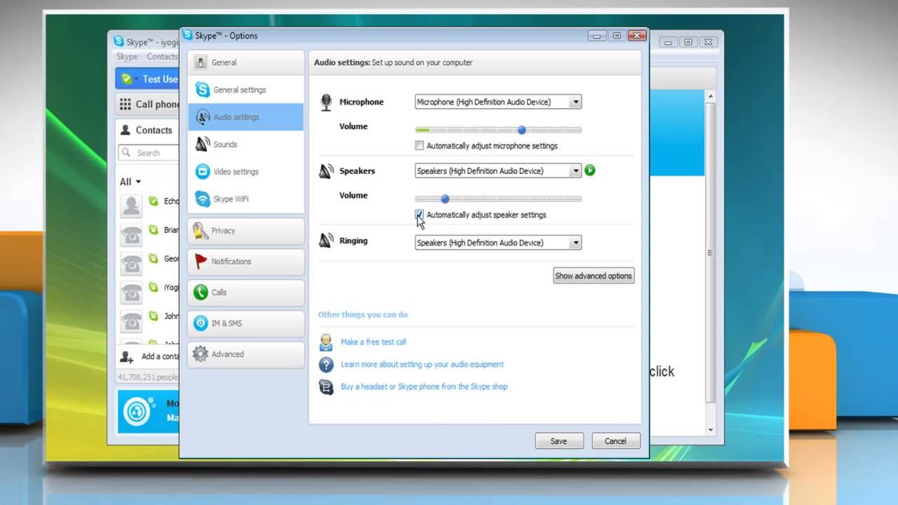 How To Lower Skype Volume?