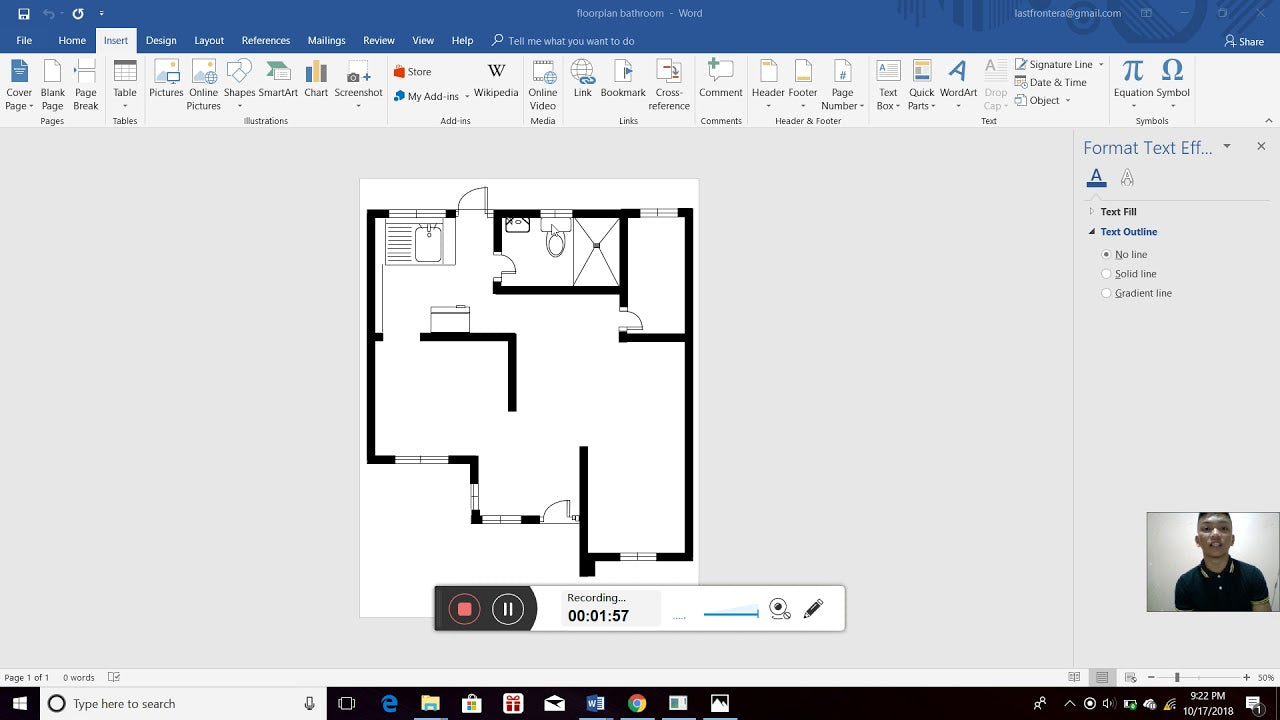 How to Make a Floor Plan on Microsoft Word?