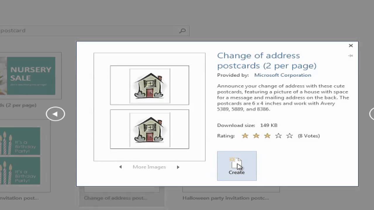 How to Make a Postcard in Microsoft Word?