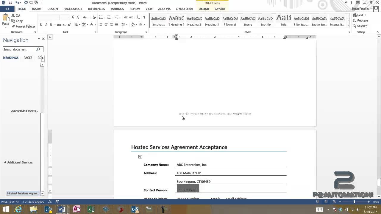 How to Make a Contract on Microsoft Word?