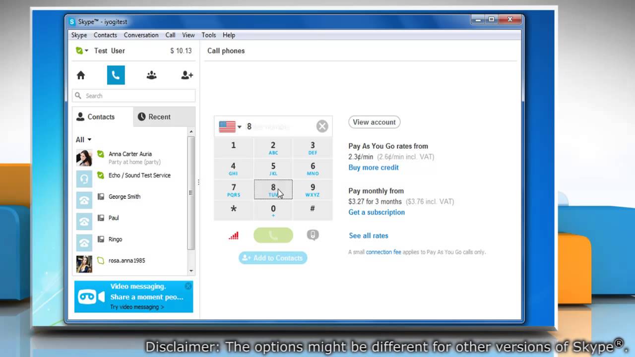 How To Call Through Skype?