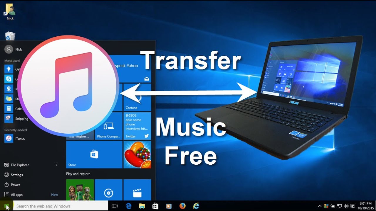 How to Transfer Music From Itunes to Computer Windows 10?