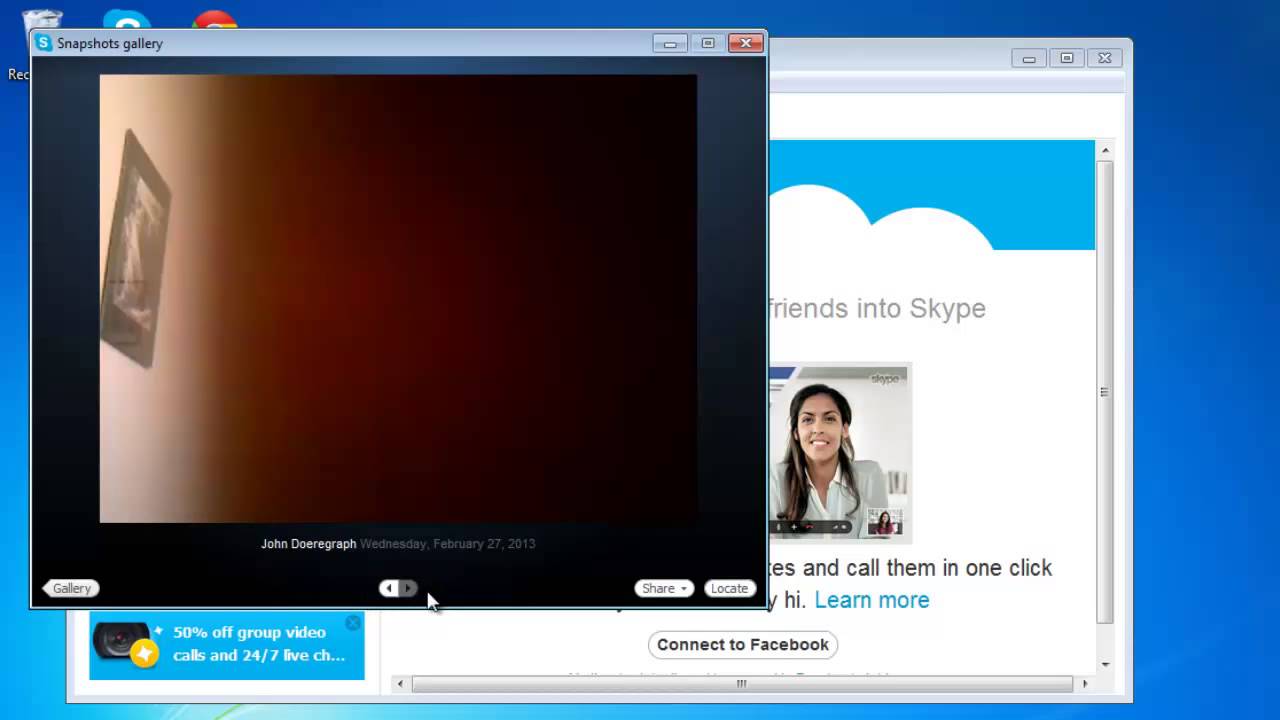 How To Take A Snapshot On Skype?