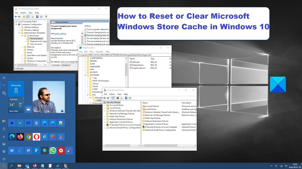 How To Reset Microsoft Store Windows 8?