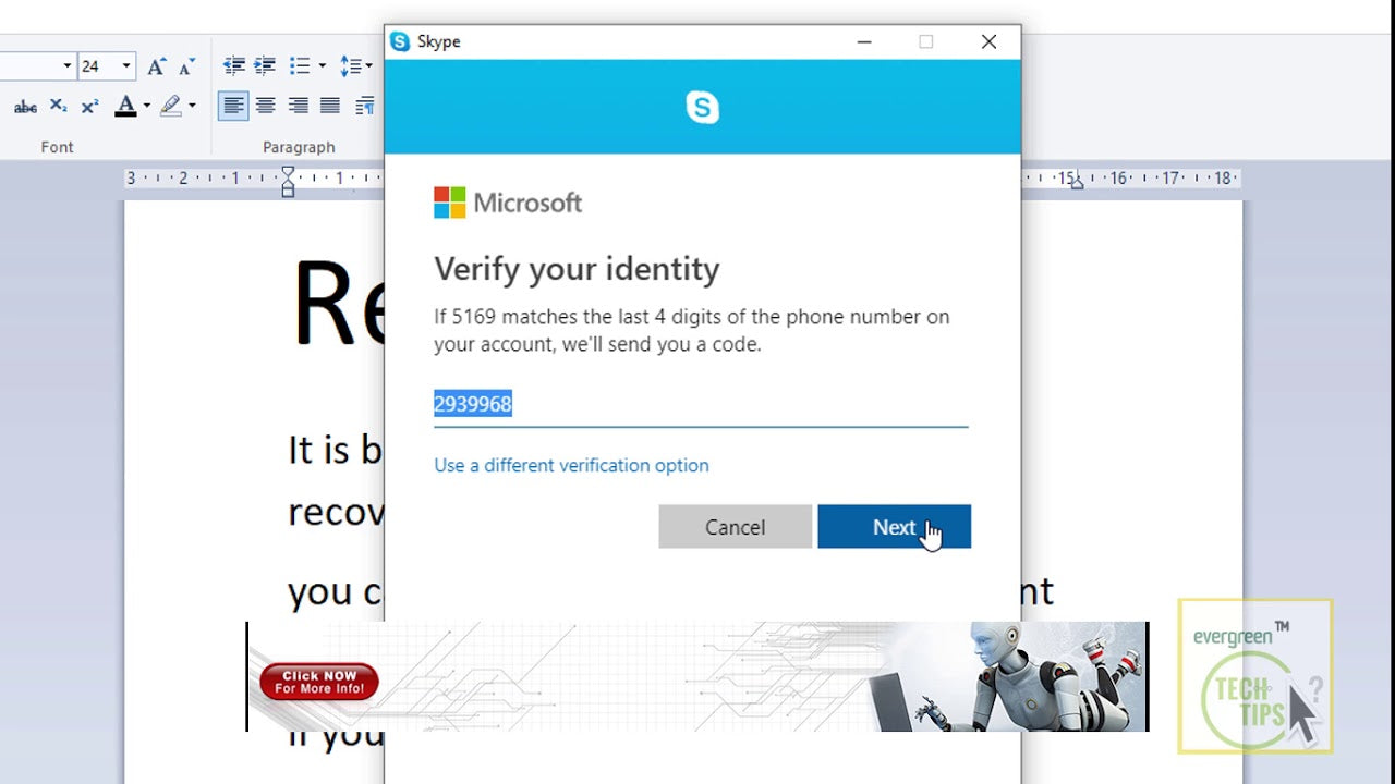 How To Find My Skype Password Without Changing It?