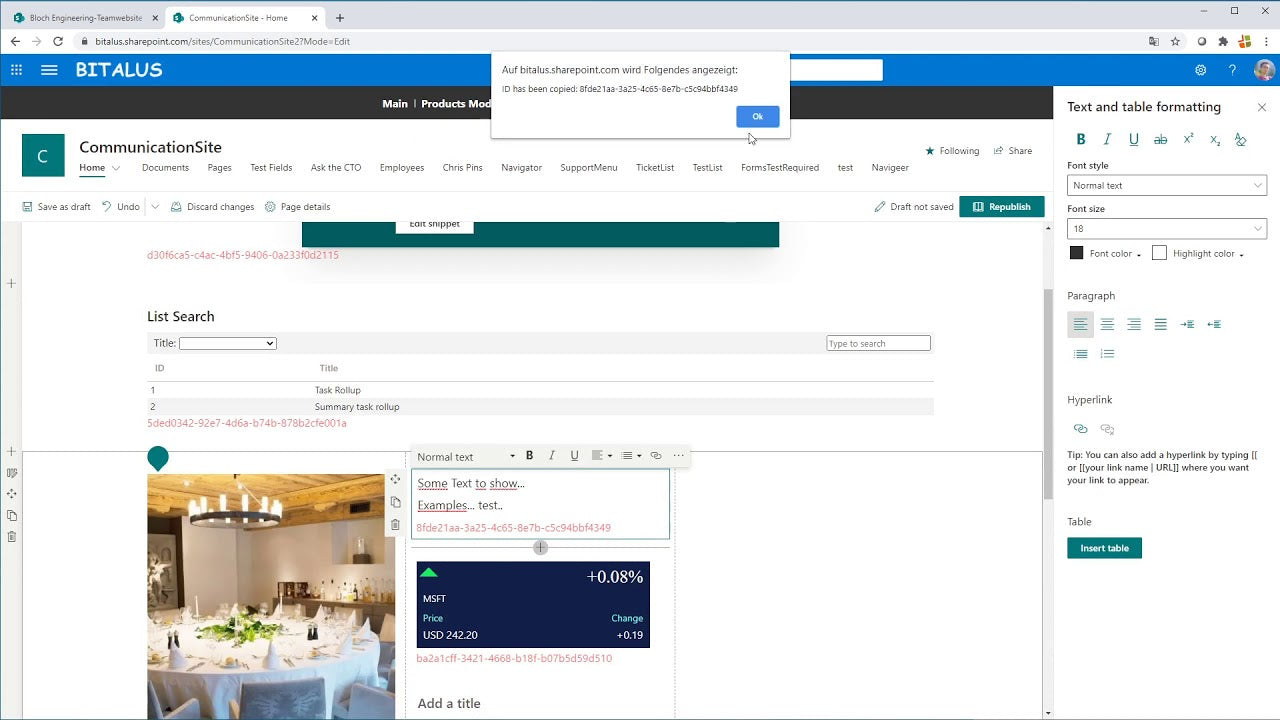 How To Add Tabs In Sharepoint?