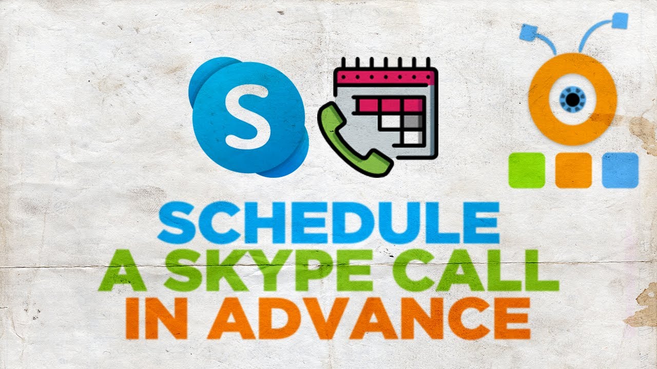 How To Schedule A Skype Meeting In Advance?