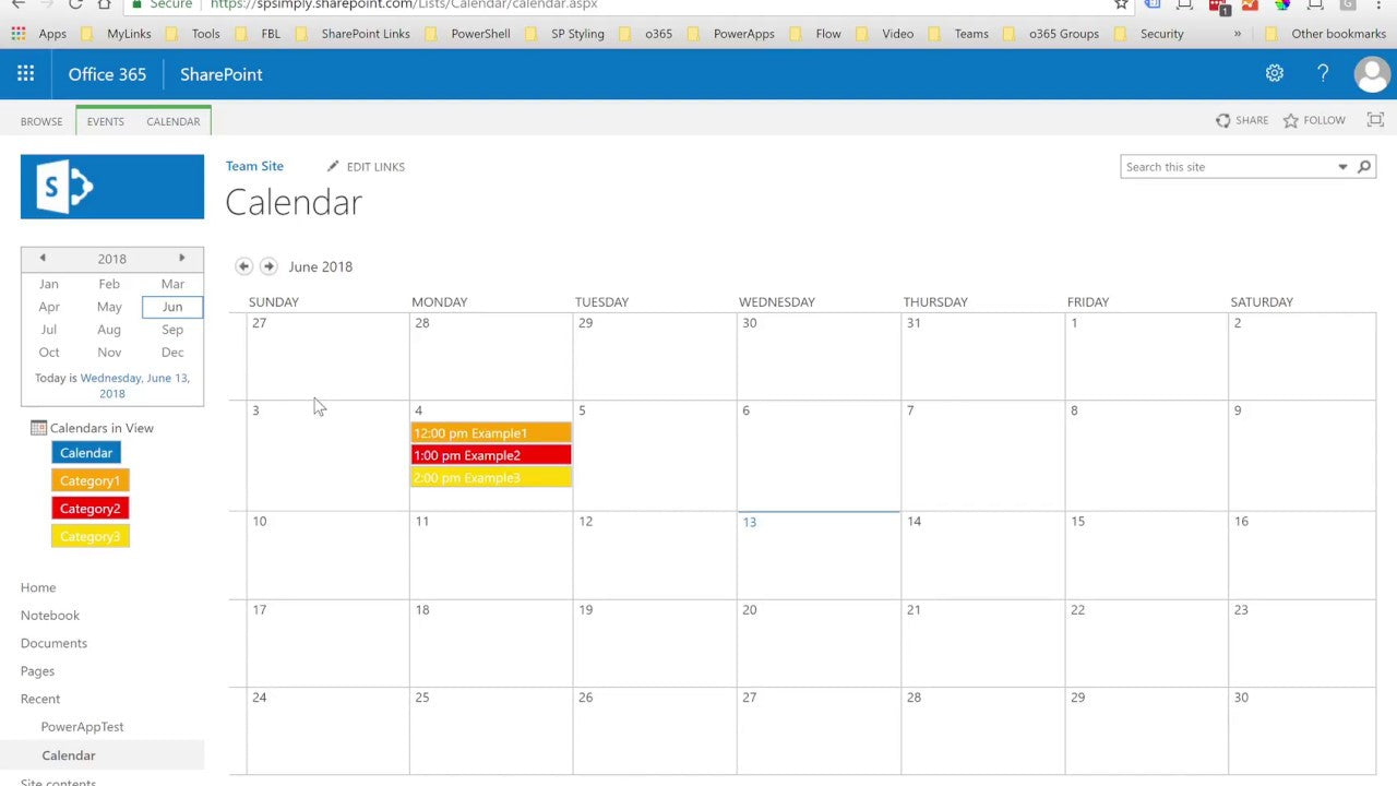 How To Change Sharepoint Calendar Colors?