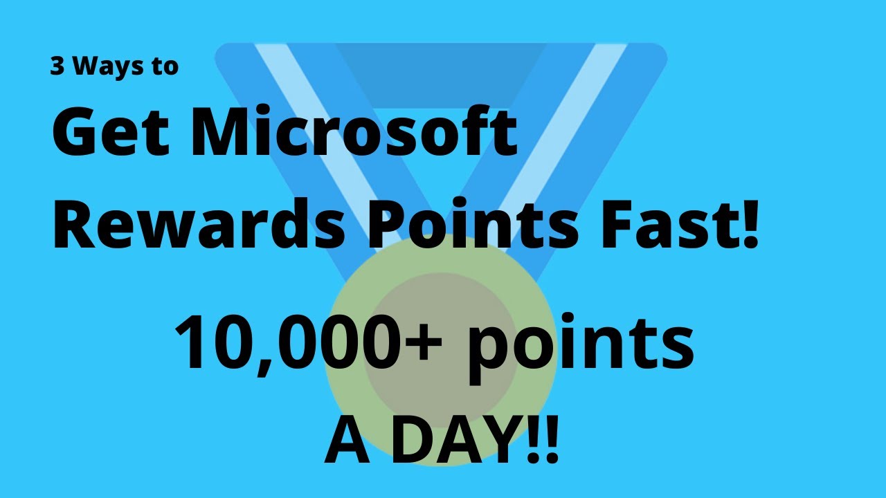 How To Get A Ton Of Point In Microsoft Rewards? How To Get A Ton Of Point In Microsoft Rewards?