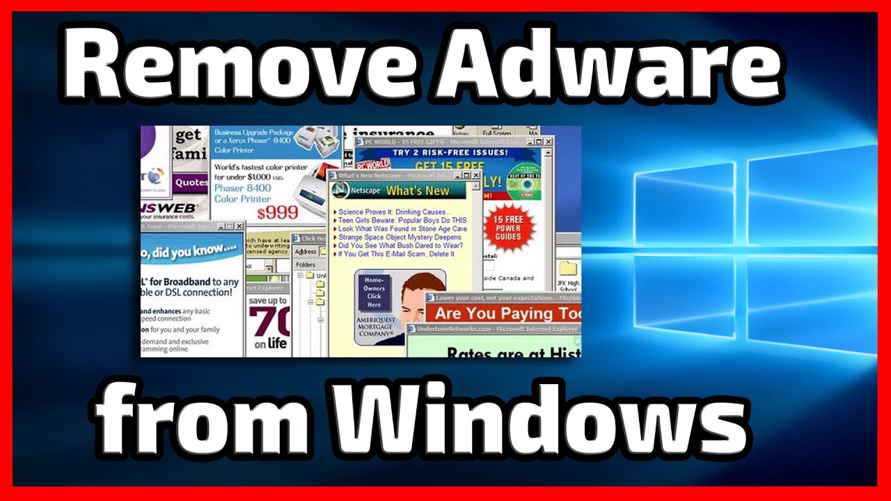 How to Remove Adware From Windows 10?