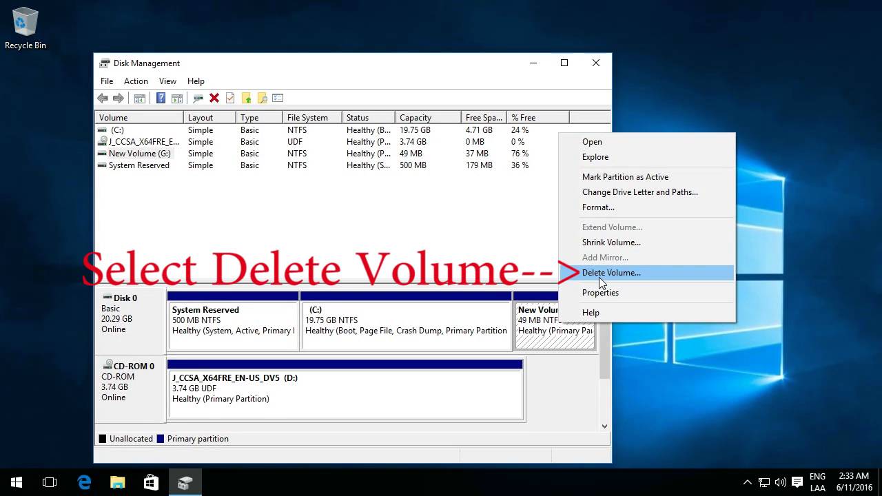 How to Merge Disk Partitions in Windows 10?