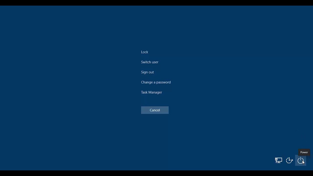 How to Restart Windows 10 Without Start Menu?