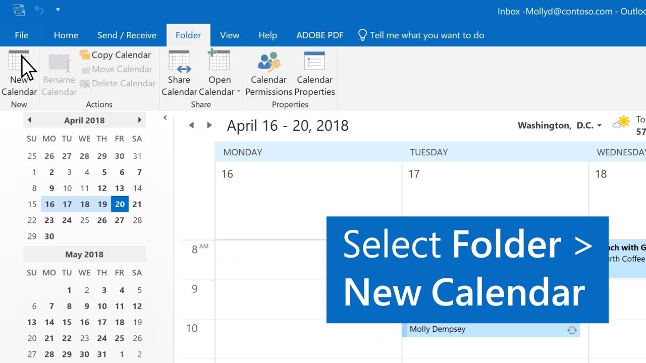 How To Add Calendars In Outlook?