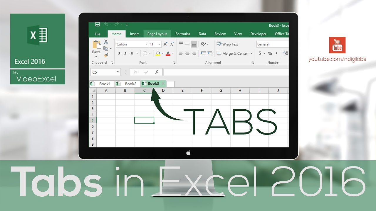 How to Add a Tab in Excel?