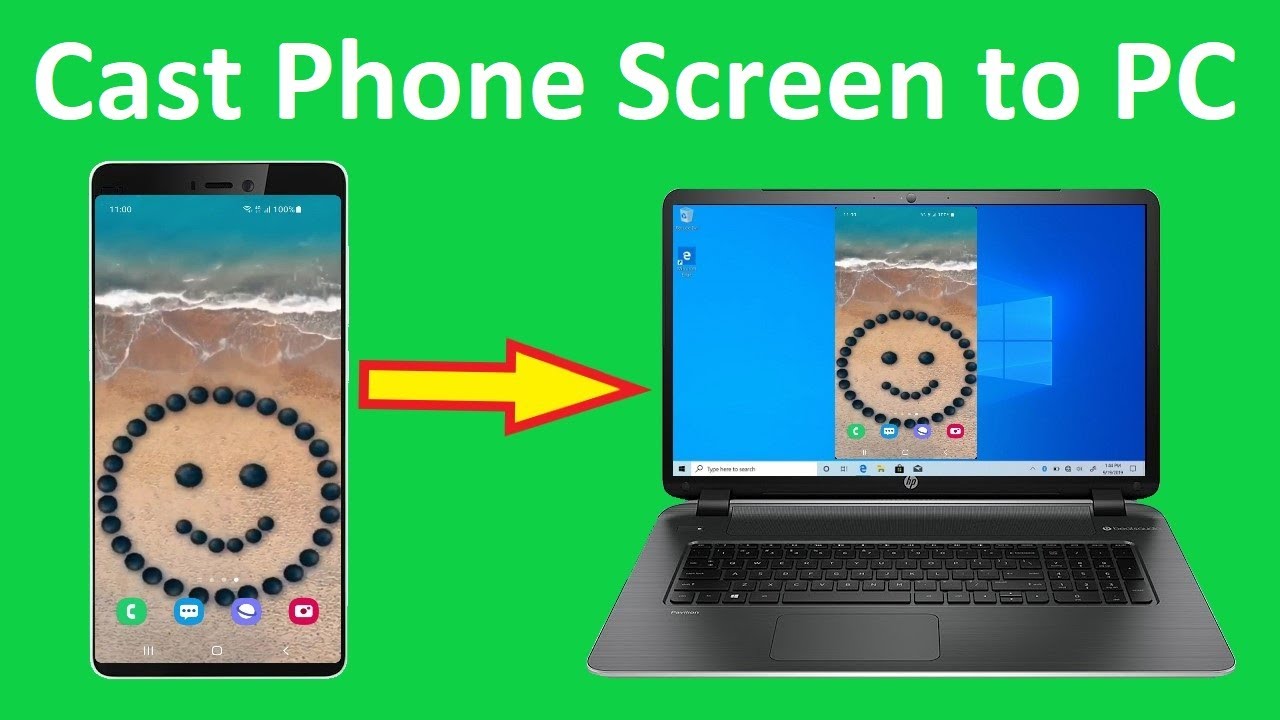 How to Cast Mobile Screen on Laptop Windows 10?