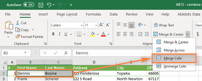 How to Link Two Cells in Excel?