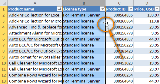 How to Reorder Columns in Excel?