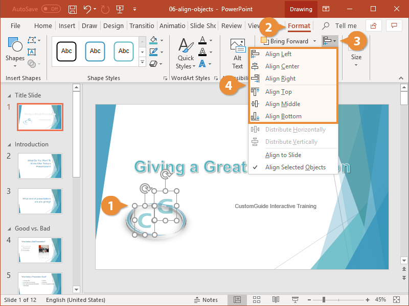 How To Use Smart Guides In Powerpoint?