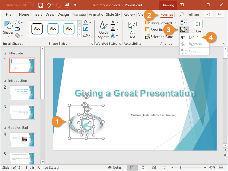 How To Group On Powerpoint?