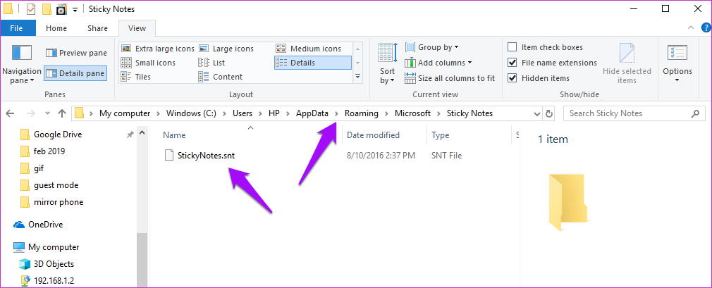 How to Recover Sticky Notes in Windows 10?