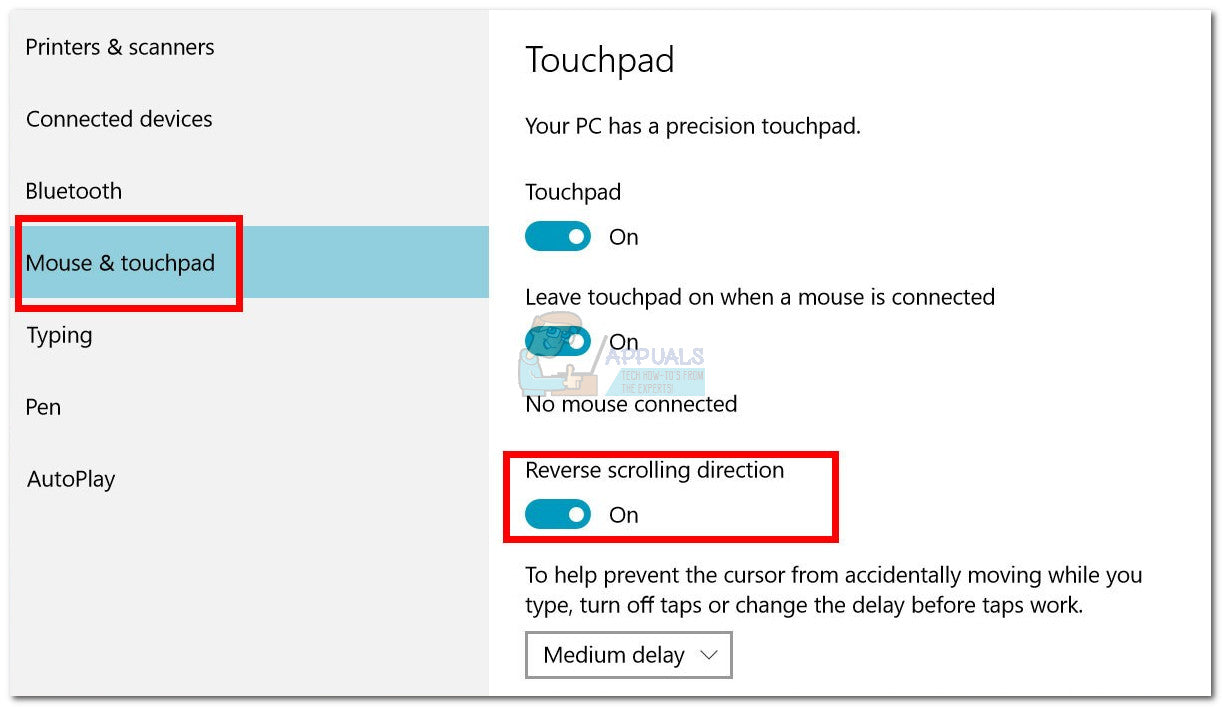 How to Change Mouse Scroll Direction Windows 10?