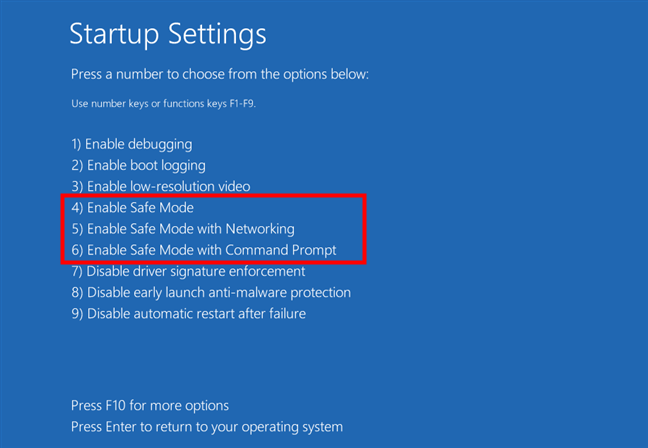 How to Boot Into Safe Mode Windows 10 Without Login?