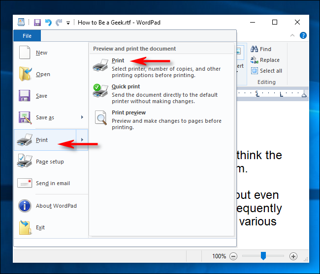 How to Print a Pdf File on Windows 10?