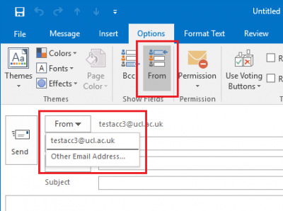 How To Add From Field In Outlook?