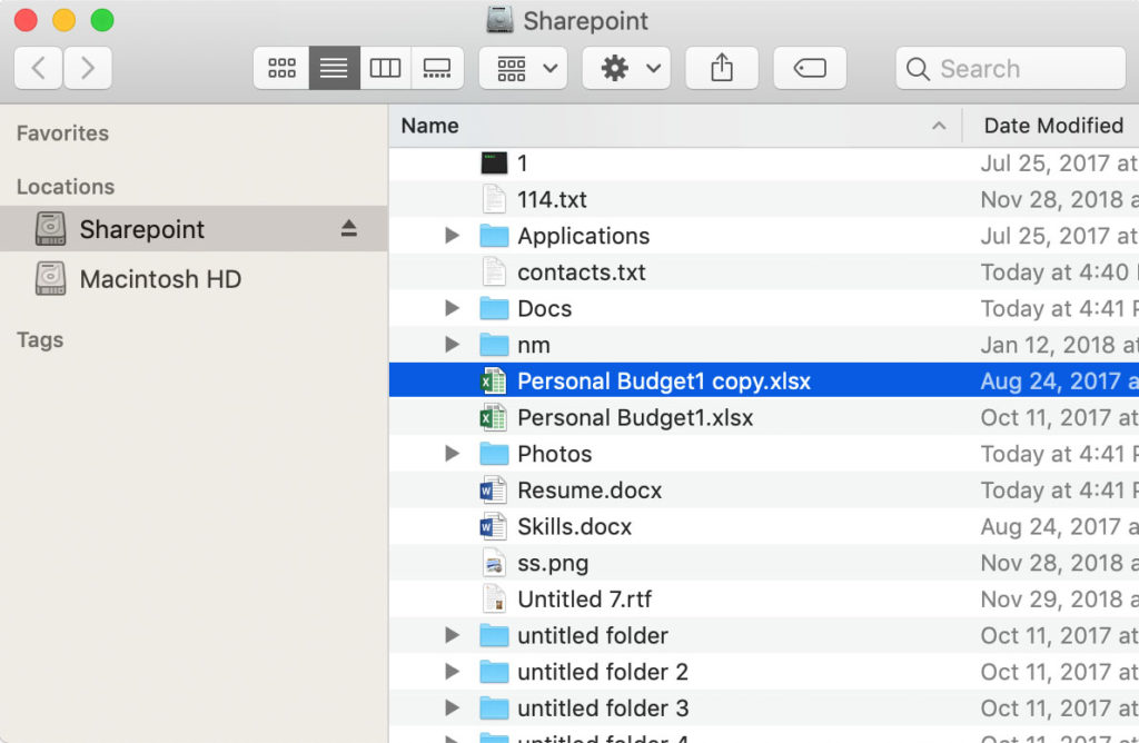 How To Add Sharepoint To Finder?