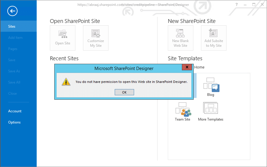 How To Open Sharepoint Designer?