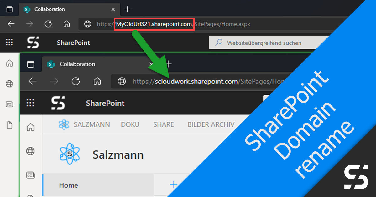 How To Change Sharepoint Domain?