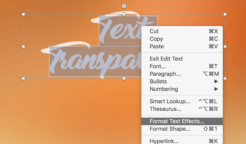 How to Make Text Transparent in Powerpoint?