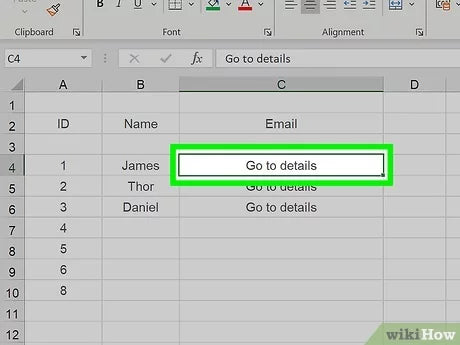 How to Link in Excel?