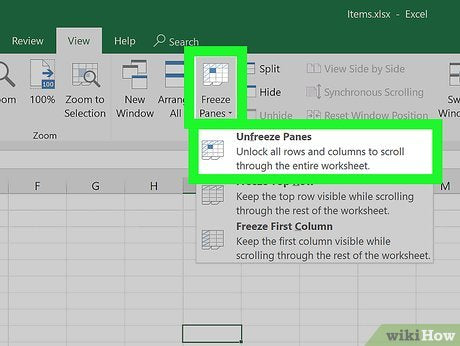 How to Freeze Excel Sheet?