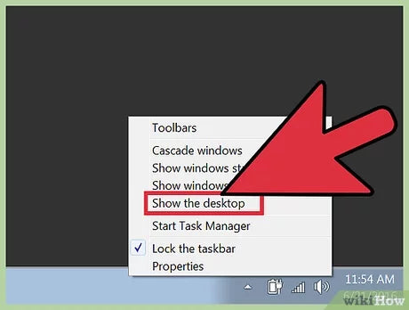 How to Minimize All Windows on Windows 10?