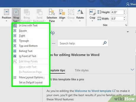 How to Wrap Text in Microsoft Word?