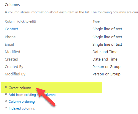 How To Create A Lookup Column In Sharepoint?